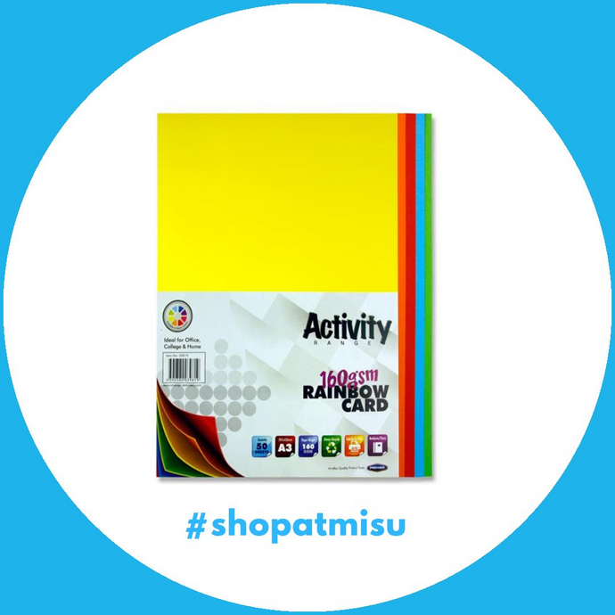 Activity A3 Rainbow Card