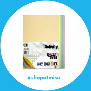 Activity A4 Pastel Card